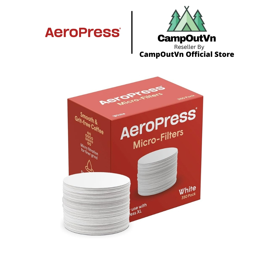 Phụ kiện Giấy lọc Aeropress Micro Filter cắm trại du lịch dã ngoại campoutvn A828