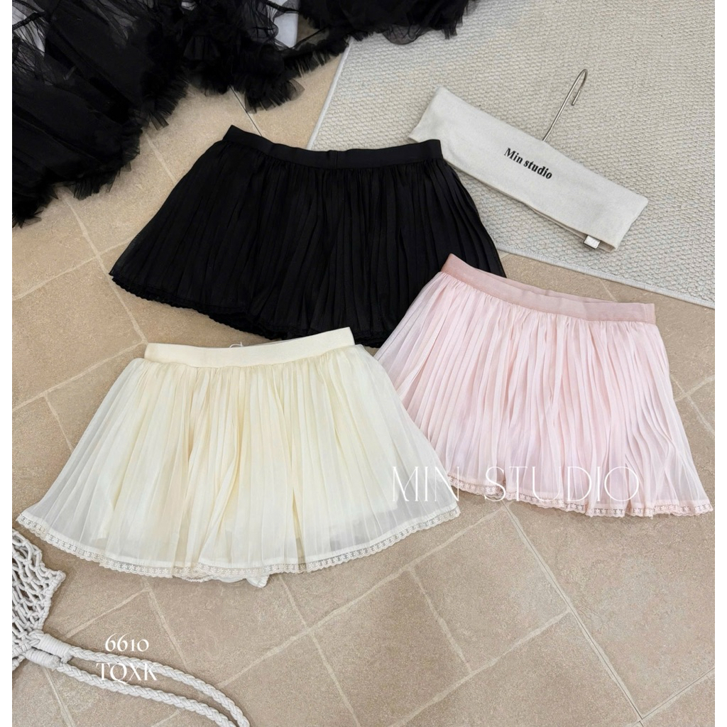 𝙈𝙄𝙉 𝙎𝙏𝙐𝘿𝙄𝙊 Chân váy dập li