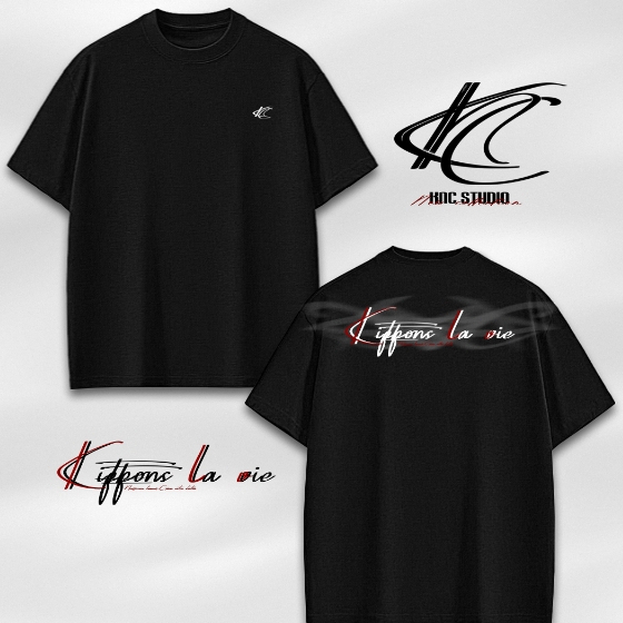 Kiffons La Vie – Kkiffons lla vvie – T-Shirt | KNC Studio | KLV Maison