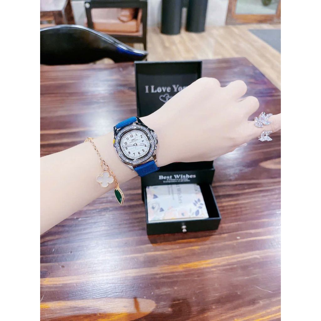 Đồng hồ ibso nữ chính hãng dây silicon