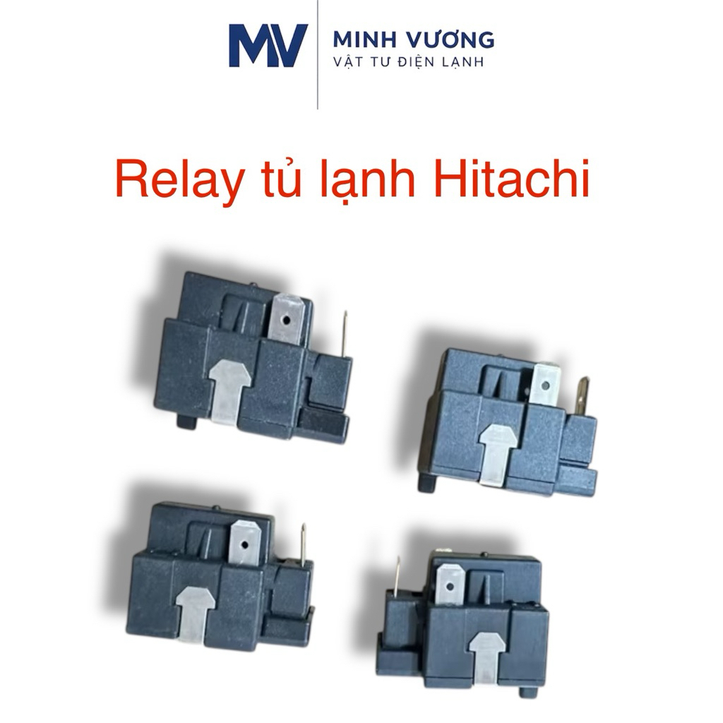 Rơ le khởi động block tủ lạnh Hitachi - Relay tủ lạnh Hitachi - Mới hãng - F85