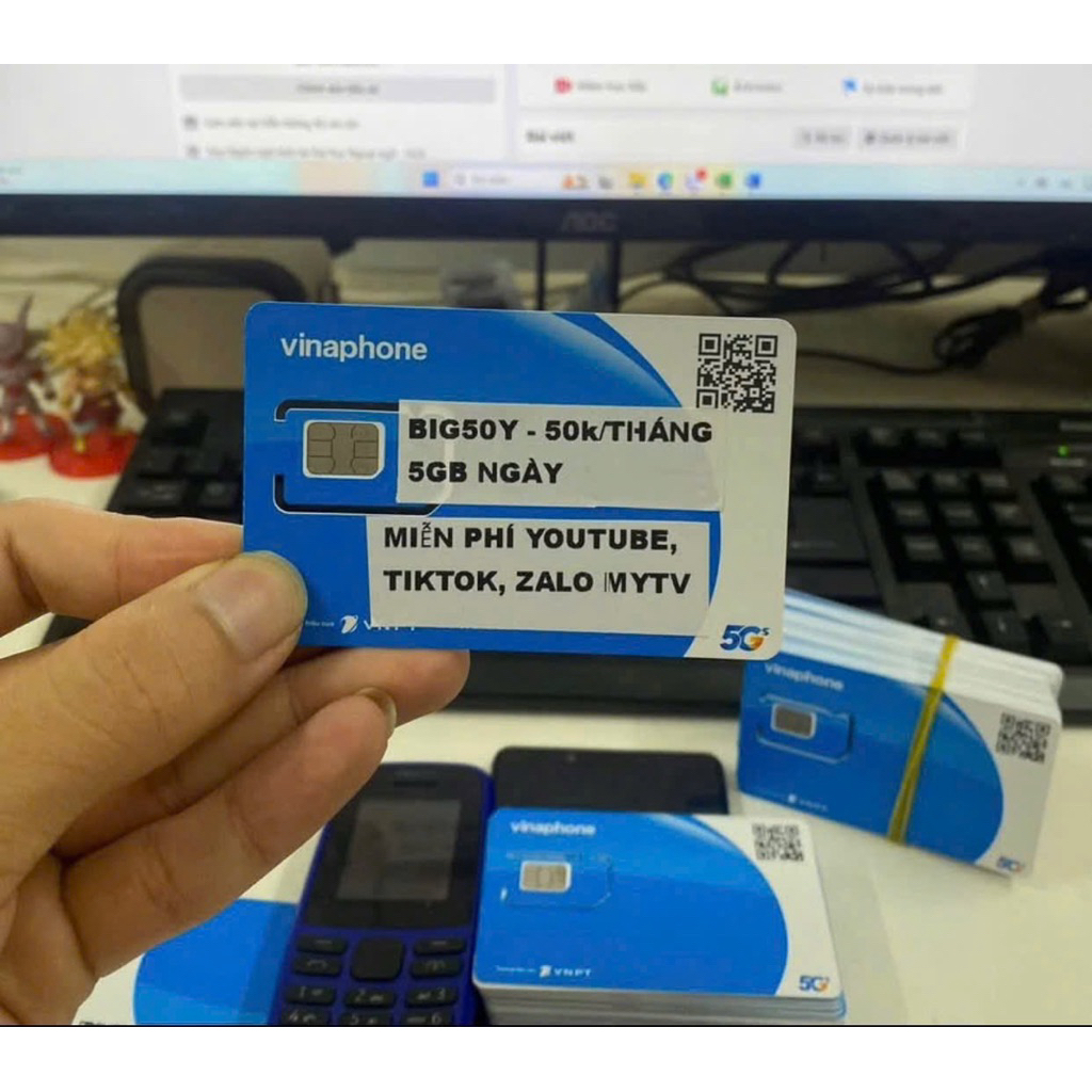 Sim 5G vina Big50y