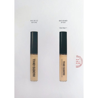 Kem Che khuyết điểm The Saem Cover Perfection Tip Concealer tone 1 - 1.5 - 2 Hàn Quốc