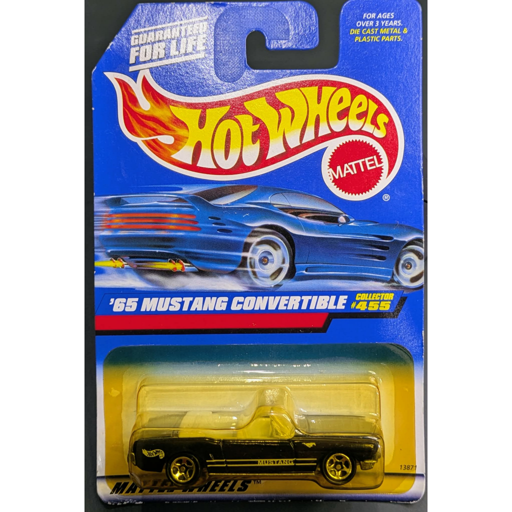 [Hàng hiếm] Xe mô hình Hotwheels - '65 Mustang Convertible