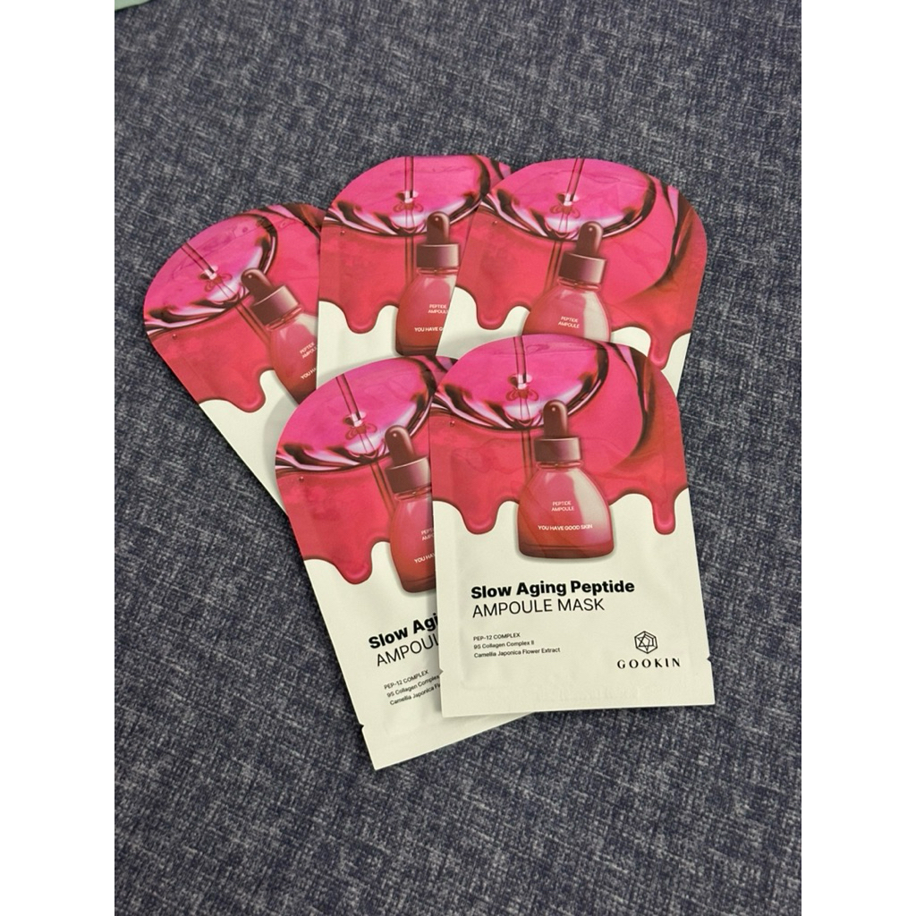 Combo 5 Miếng Mặt Nạ Gookin Ngăn Ngừa Lão Hoá 30mlx5