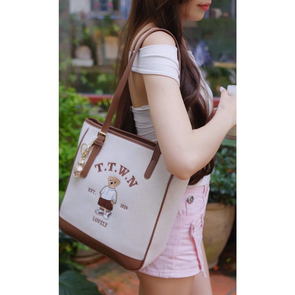 Túi tote TTWN BEAR- GUOO BEAR  🐻