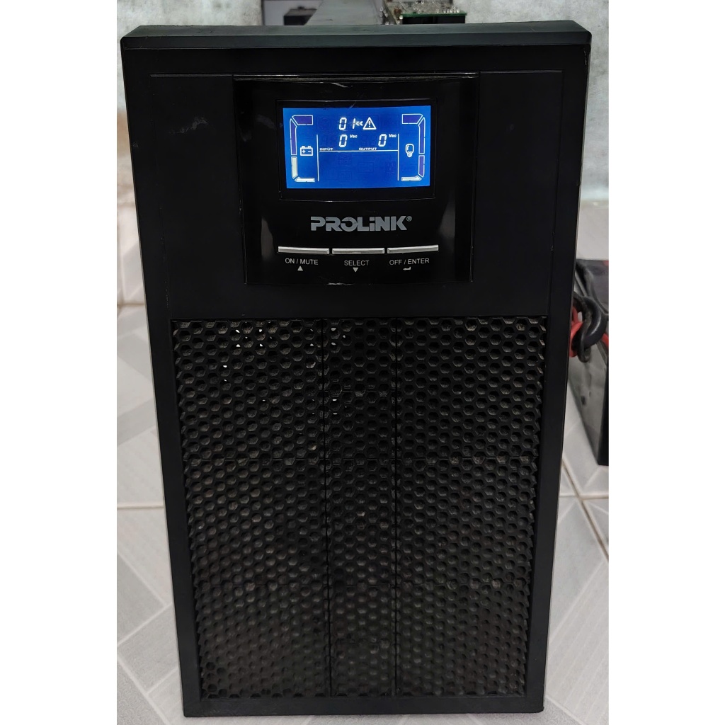 UPS (Bộ lưu điện) online Prolink 3KVA bị lỗi mã: 01