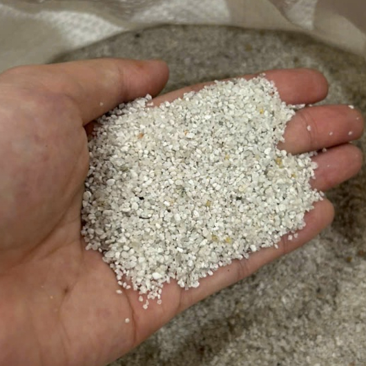 Cát mix trắng (hạt size nhỏ) - Cát thủy sinh