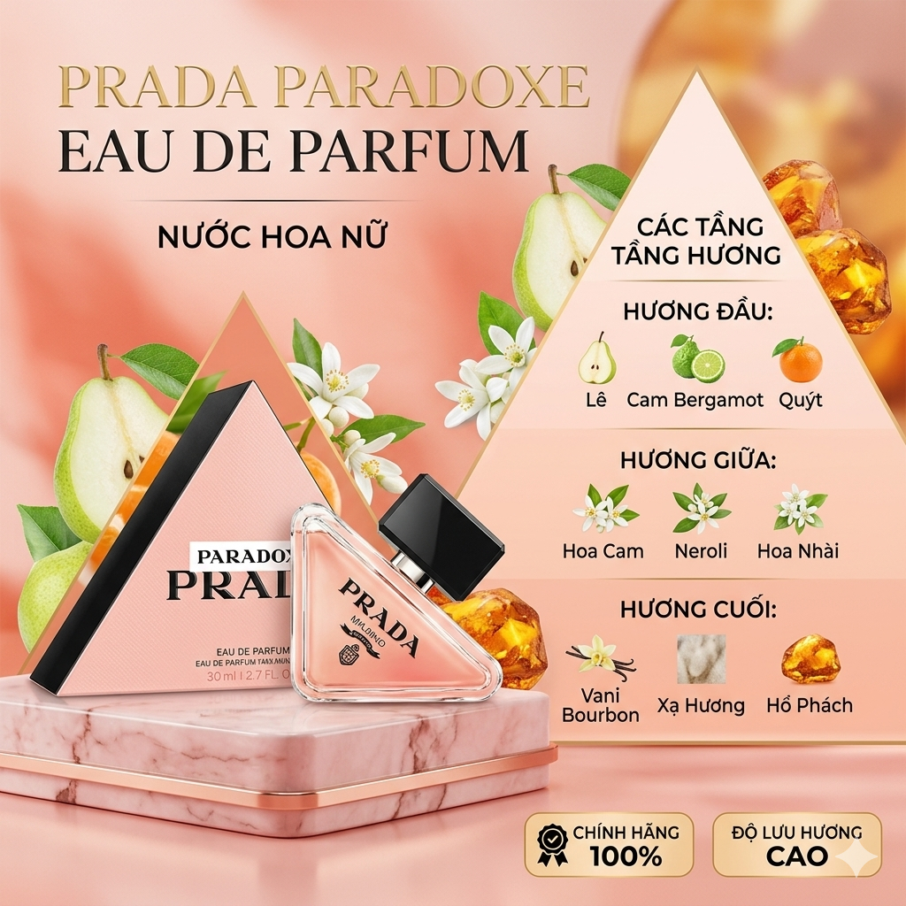 (Chiết) Nước Hoa Nữ Prada Paradoxe Eau De Parfum