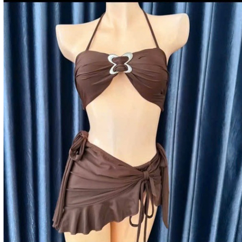 Bikini 2 Mảnh Cúp Mix Khoen Buớm Dễ Thương Quyến Rũ Đi Biển 2M101-B (Ảnh Thật, 4 Màu) | BigBuy360 - bigbuy360.vn