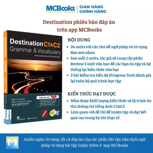 Sách - Destination Grammar & Vocabulary C1&C2 (kèm đáp án) - MC