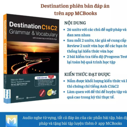 Sách - Destination Grammar & Vocabulary C1&C2 (không đáp án) - MC