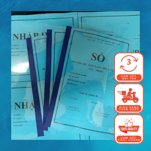 Sổ Ghi Chép Doanh Thu S1a-HKD - HKD Doanh Thu Dưới 500T