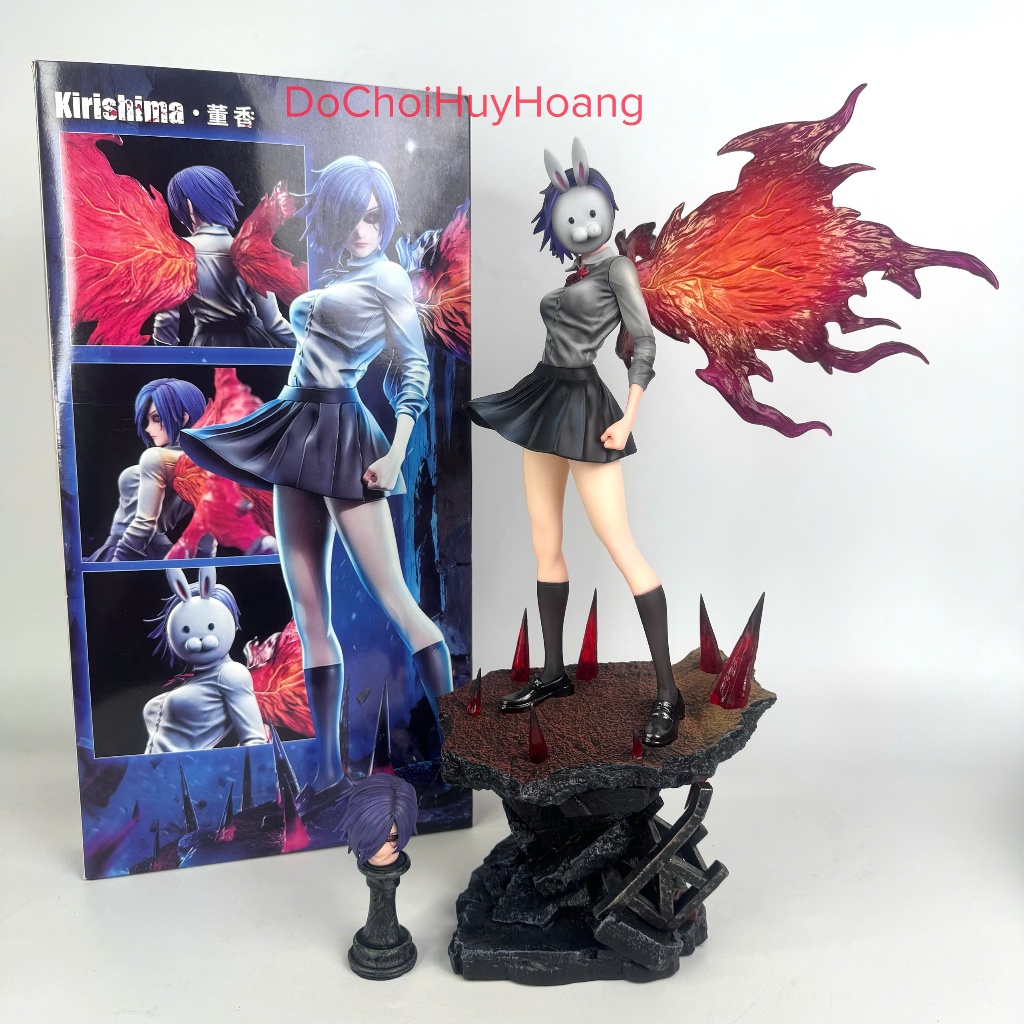 Mô hình tượng nhân vật Touka Kirishima vợ Kaneki Ken 38cm