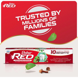 Kem Đánh Răng Dabur Red Ấn Độ 100g~200g (hàng nội địa Ấn)