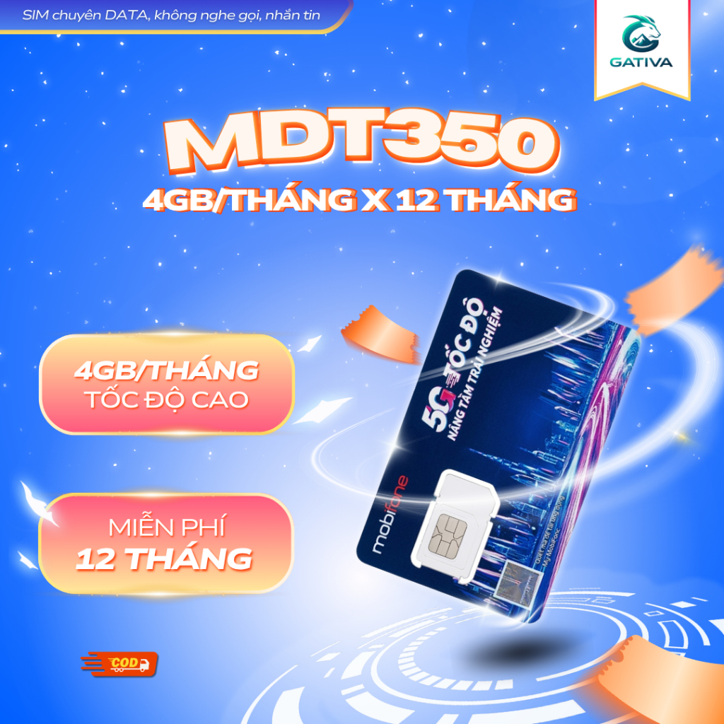 SIM MobiFone 3GB/4GB Mỗi Tháng Dùng 12 Tháng – SIM 4G Data Giá Rẻ (có eSIM) -  GATIVA Store