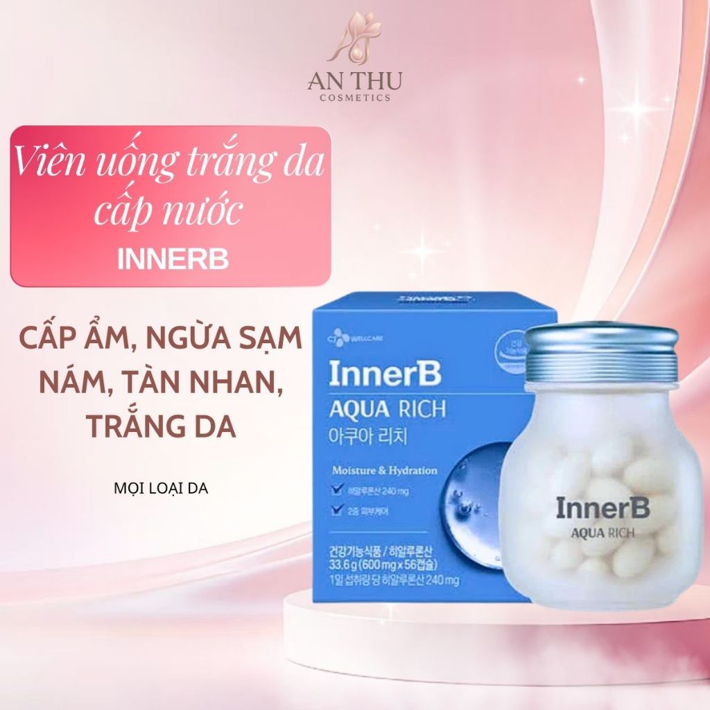 Viên uống cấp nước Innerb Aqua Rich 56 viên