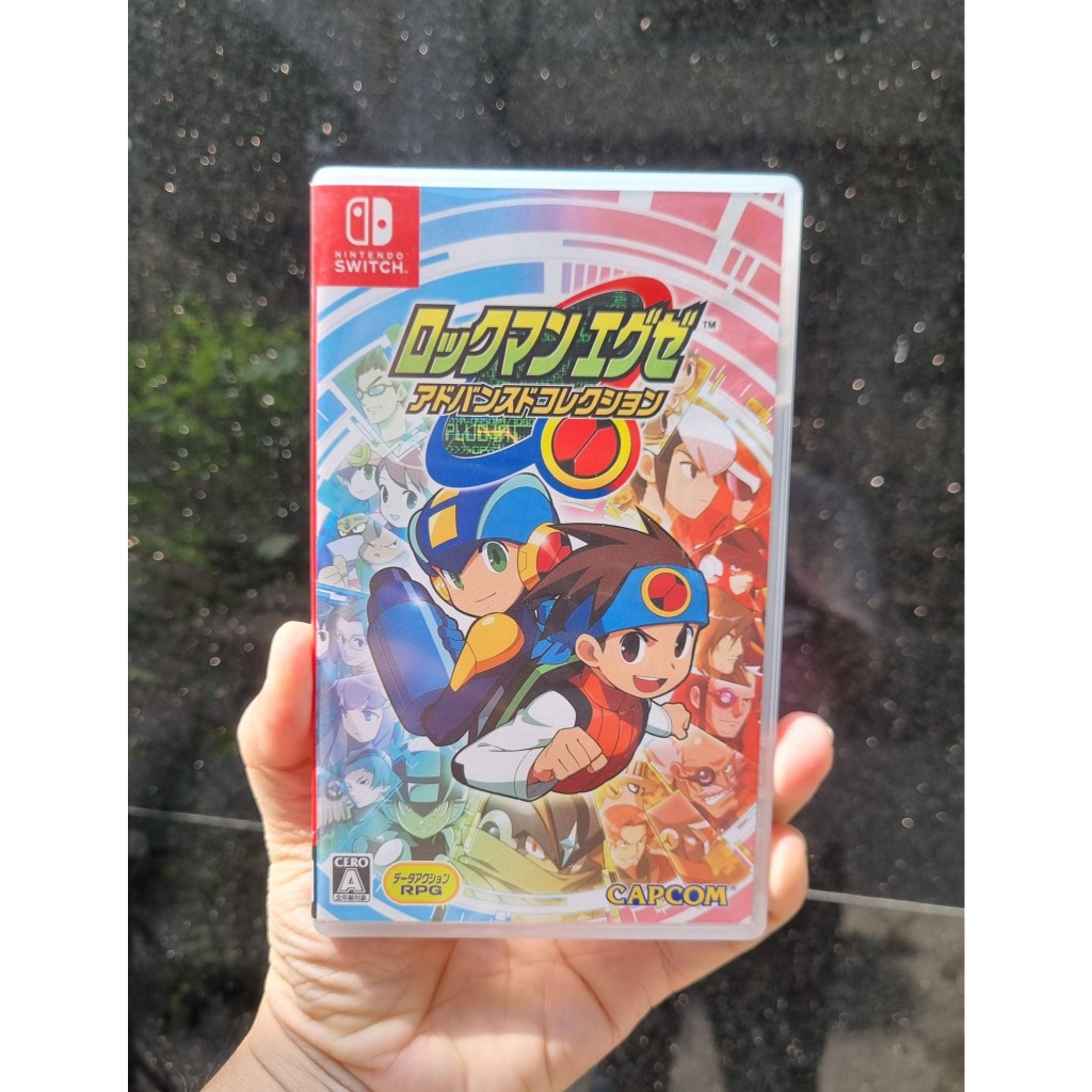 Rockman EXE Axess Mega Man Battle Network Legacy Collection Switch