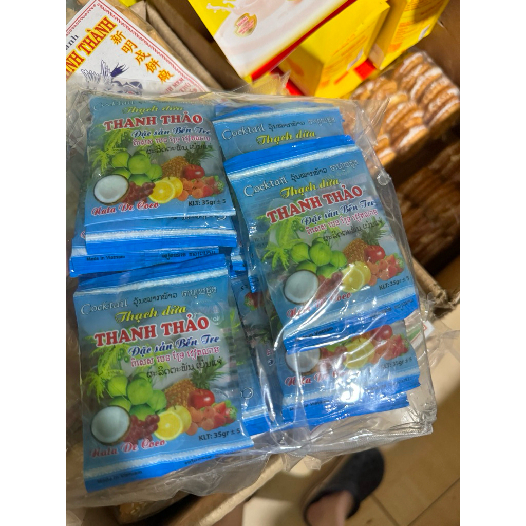 Thạch Dừa Thanh Thảo Gói 20 cái