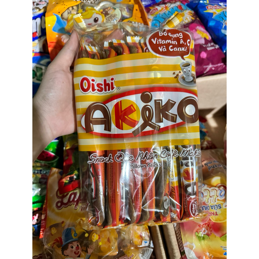 Snack Que Akiko Oishi Đủ Vị
