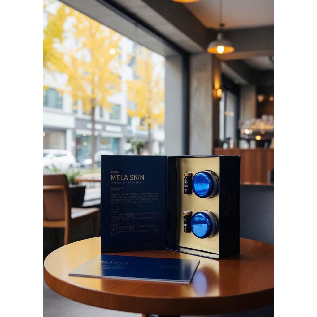Bộ sản phẩm hỗ trợ giảm sắc tố Mela skin 2Nine