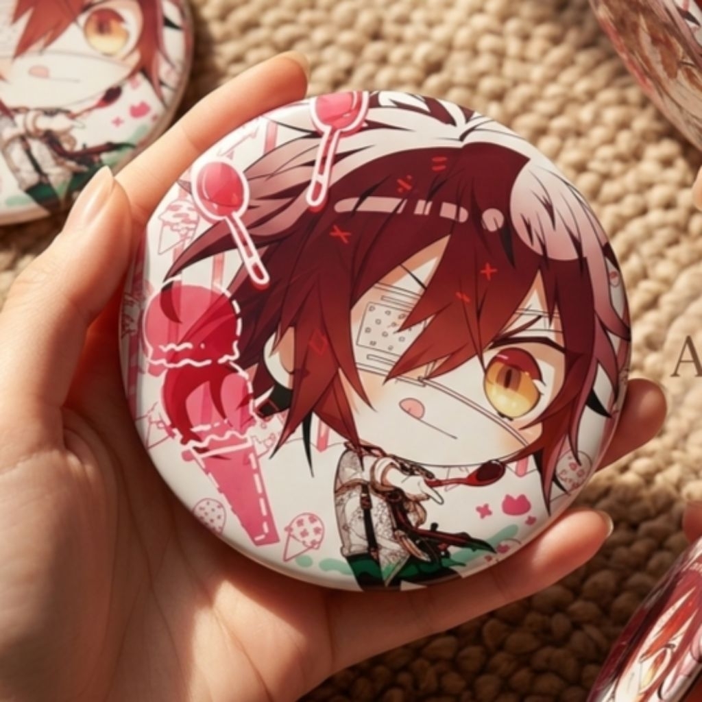 Huy hiệu Kei Okazaki Collar x Malice - OFFICIAL