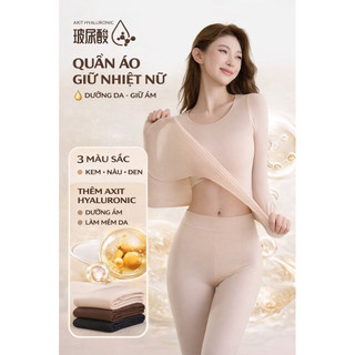 Bộ quần áo giữ nhiệt siêu mỏng nhẹ GIỮ NHIỆT,DƯỠNG DA,CHỐNG TĨNH ĐIỆN mùa thu đông, Giữ nhiệt thông minh – mặc đẹp