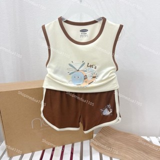 Bộ sát nách Uala Rogo chất petit 9M-48M UR067, UR498