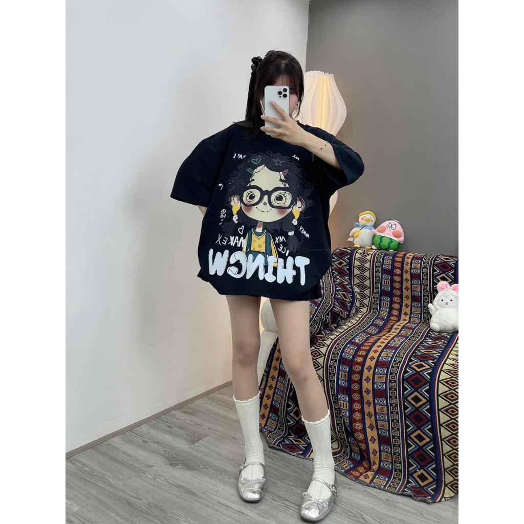 ( DEAL MỞ BÁN MÀU MỚI ) (BST MÙA HÈ 2026) ÁO PHÔNG BOXY FOM RỘNG MÀU ĐEN LSUNEY SUNES | BigBuy360 - bigbuy360.vn
