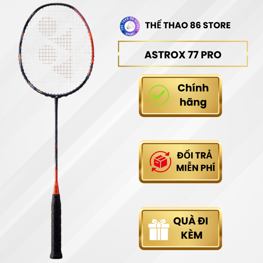 VỢT CẦU LÔNG YONEX ASTROX 77 PRO  CHÍNH HÃNG TẶNG QUẤN CÁN