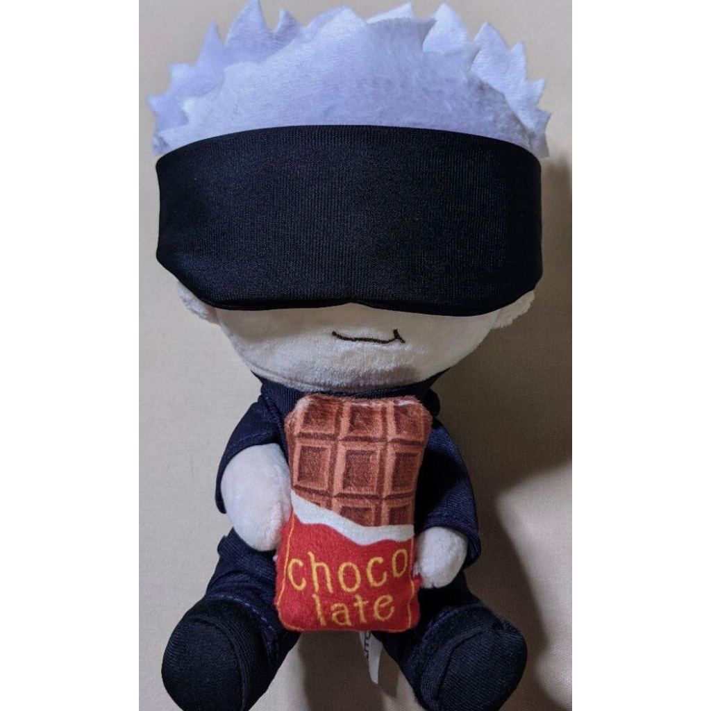 [có sẵn]Jujutsu Kaisen Satoru Gojo Plush doll Stuffed toy Chocolate