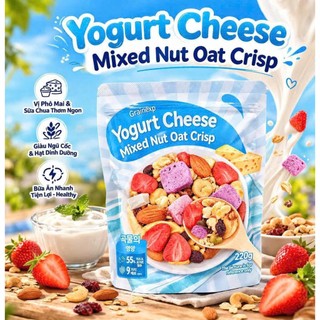 🥣 NGŨ CỐC YẾN MẠCH MIX HẠT & VIÊN SỮA CHUA SẤY - BỮA SÁNG "HEALTHY" CHUẨN ĐỈNH! 🥣