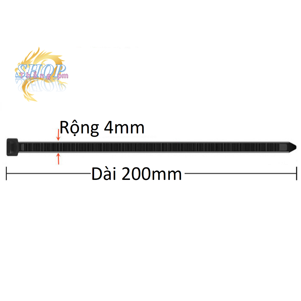 Dây rút 4x200mm_Hàng mới (new)