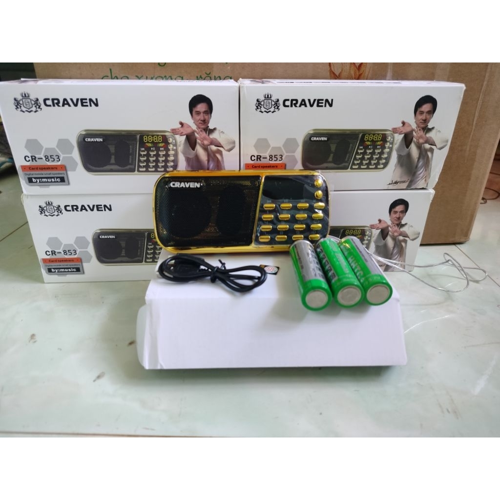Loa craven 3 pin, hàng chính hãng kèm thẻ nhớ tiếng cút ngày và đêm
