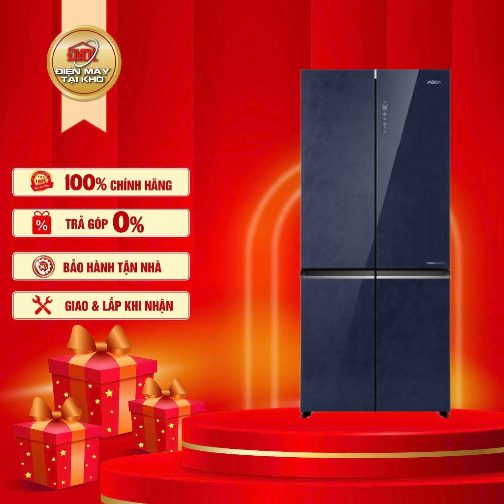 Tủ lạnh Aqua Inverter 522 lít AQR-MA600XA(KGL)U1