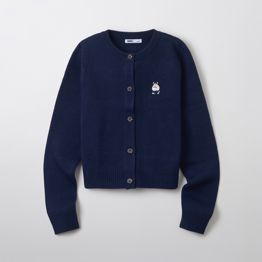 (Chính Hãng) Áo khoác len cardigan gấu nữ hãng SPAO Newtag
