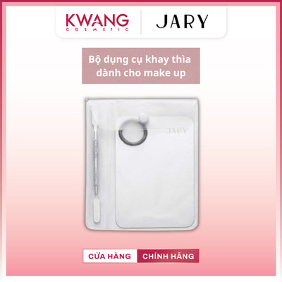 Bộ Dụng Cụ Khay Thìa Trộn Jary 2in1 Dành Cho Makeup