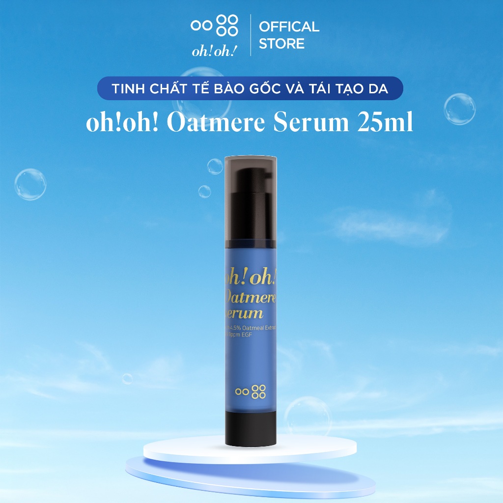 Tinh chất phục hồi - tái tạo & làm dịu da chuyên sâu oh!oh! Oatmere Serum 25ml
