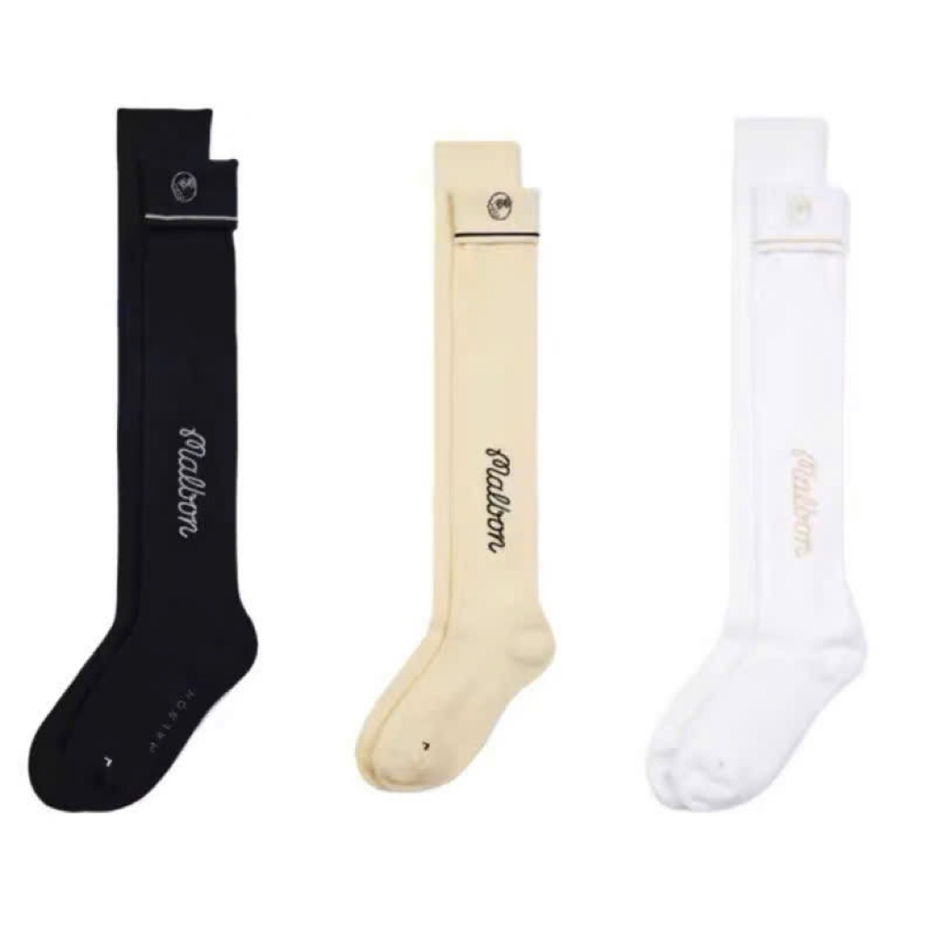 TẤT GOLF NỮ MALBON OVER-THE-KNEE – PHỤ KIỆN HOÀN HẢO CHO SET ĐỒ GOLF THỜI THƯỢNG ( Malbon x Golfworl
