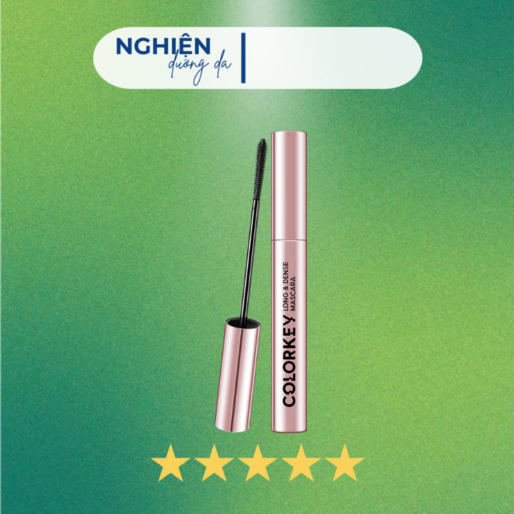 Mascara Colorkey Long & Dense – Chuốt Mi Cong Dài Tự Nhiên