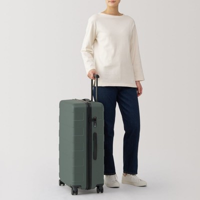 MUJI Vali Vỏ Cứng Có Thể Điều Chỉnh Tự Do (75L) (OS)