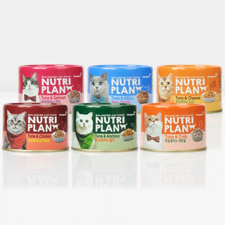 [160gr] Pate cho mèo NUTRI PLAN / NUTRIPLAN 160gr từ Hàn Quốc, thơm ngon, đủ chất, dễ ăn cho mèo