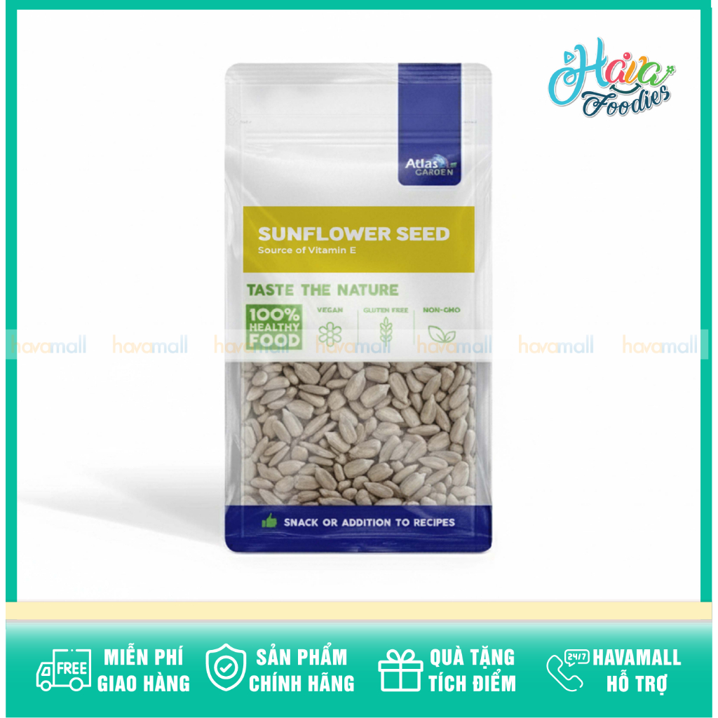 Hạt Hướng Dương Tách Vỏ Nhập Khẩu Nga Atlas Garden 265g – Atlas Garden Sunflower Seed