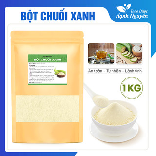 Bột chuối tiêu xanh 1kg, bột chuối xanh nguyên chất, giúp ổn định đường huyết, hỗ trợ giảm cân