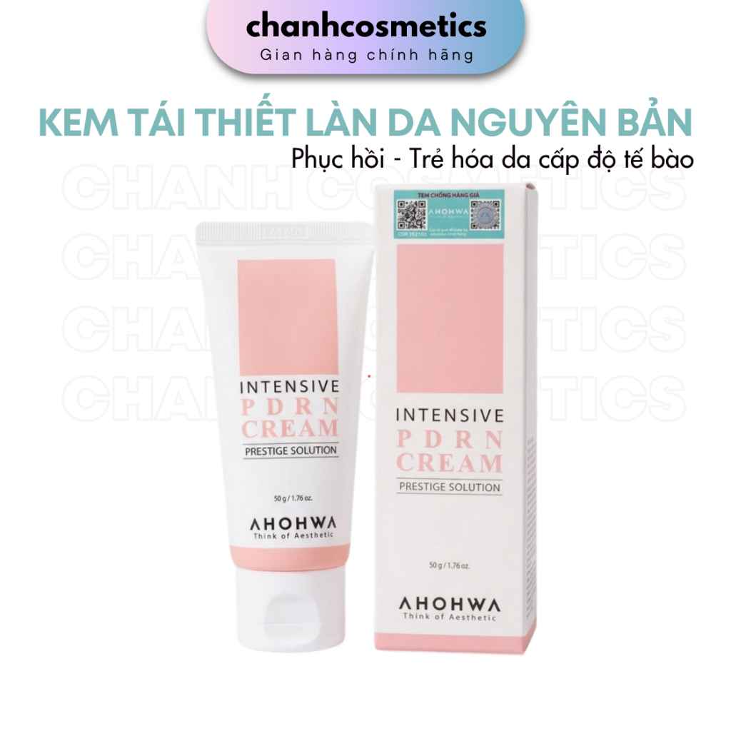Kem Dưỡng Phục Hồi Tái Tạo Tế Bào AHOHWA Intensive PDRN Cream CHANH COSMETICS