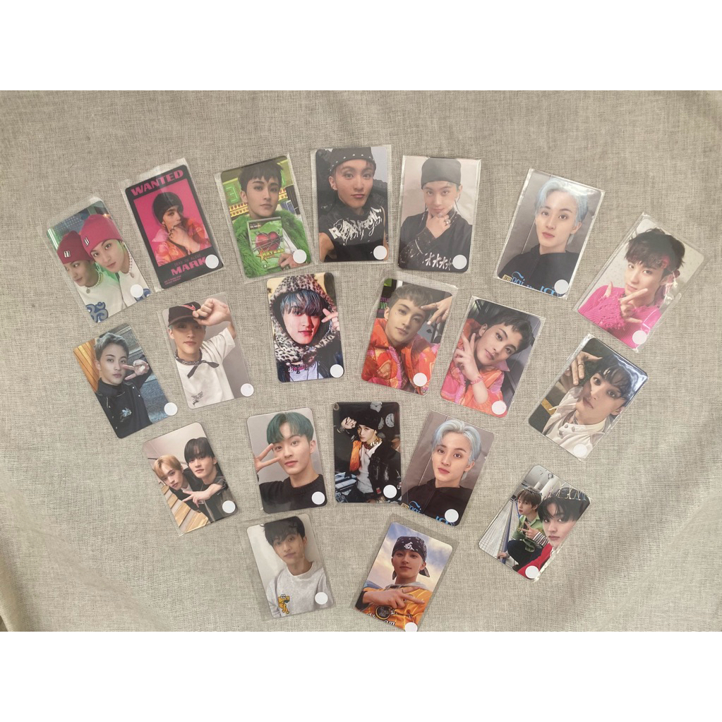Nct Dream Nct 127  Set 20 offical photocard member Mark như hình