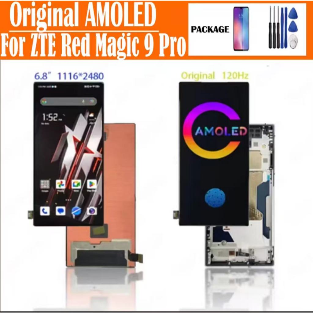 Áp dụng Nubia Red Devil 9Pro Screen Assembly 9S pro+Hiển thị màn hình tất cả trong một NX769J Assemb