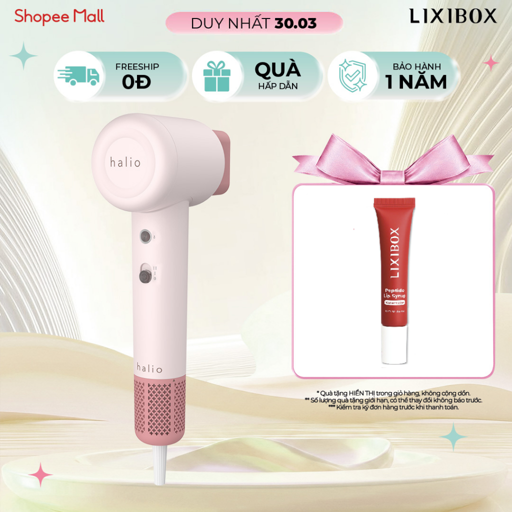 [SPLIVE] Máy Sấy Tóc Halio High Speed Ionic Hair Dryer