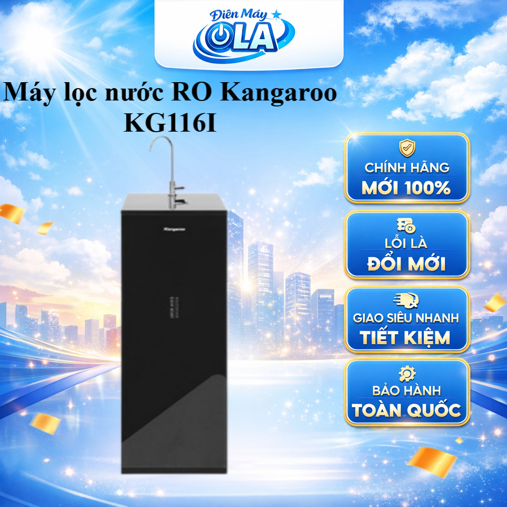 Máy lọc nước RO Kangaroo 10 lõi  KG116I - GIAO TOÀN QUỐC