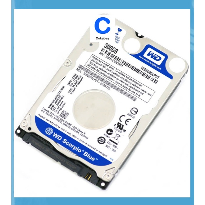 HDD 2.5 inch Laptop 500GB, 1TB Tháo Máy SK 100%  5400rpm - 7200rpm WD, ToShiBa Bảo Hành 06 Tháng